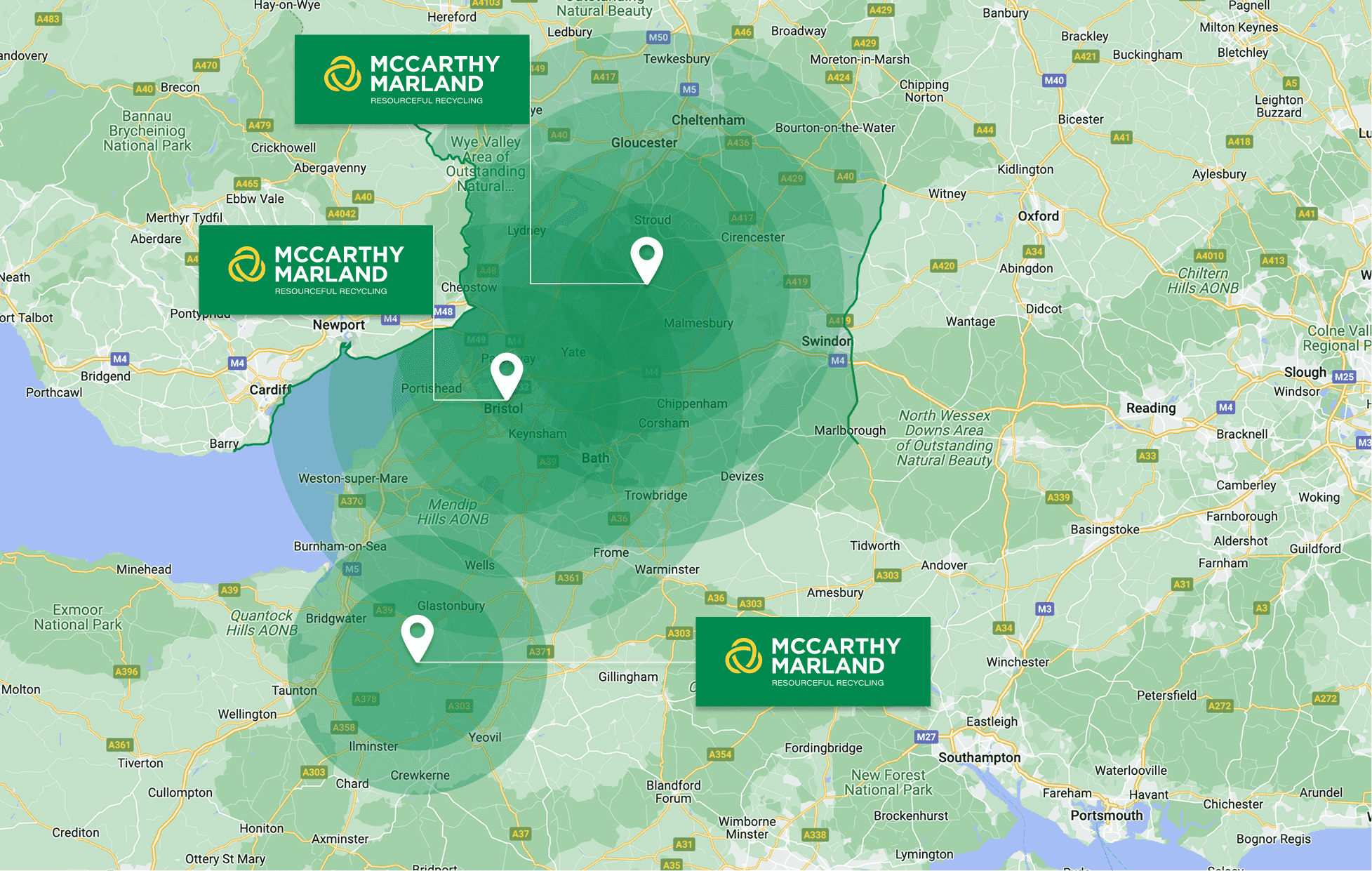 McCarthy Marland new service locations
